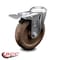 Service Caster 5 Inch High Temp Glass Filled Nylon Bolt Hole Caster with Total Lock Brake SCC SCC-BHTTL20S514-GFNSHT - alternate 3